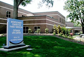 Montgomery Center for Family Medicine Entrance